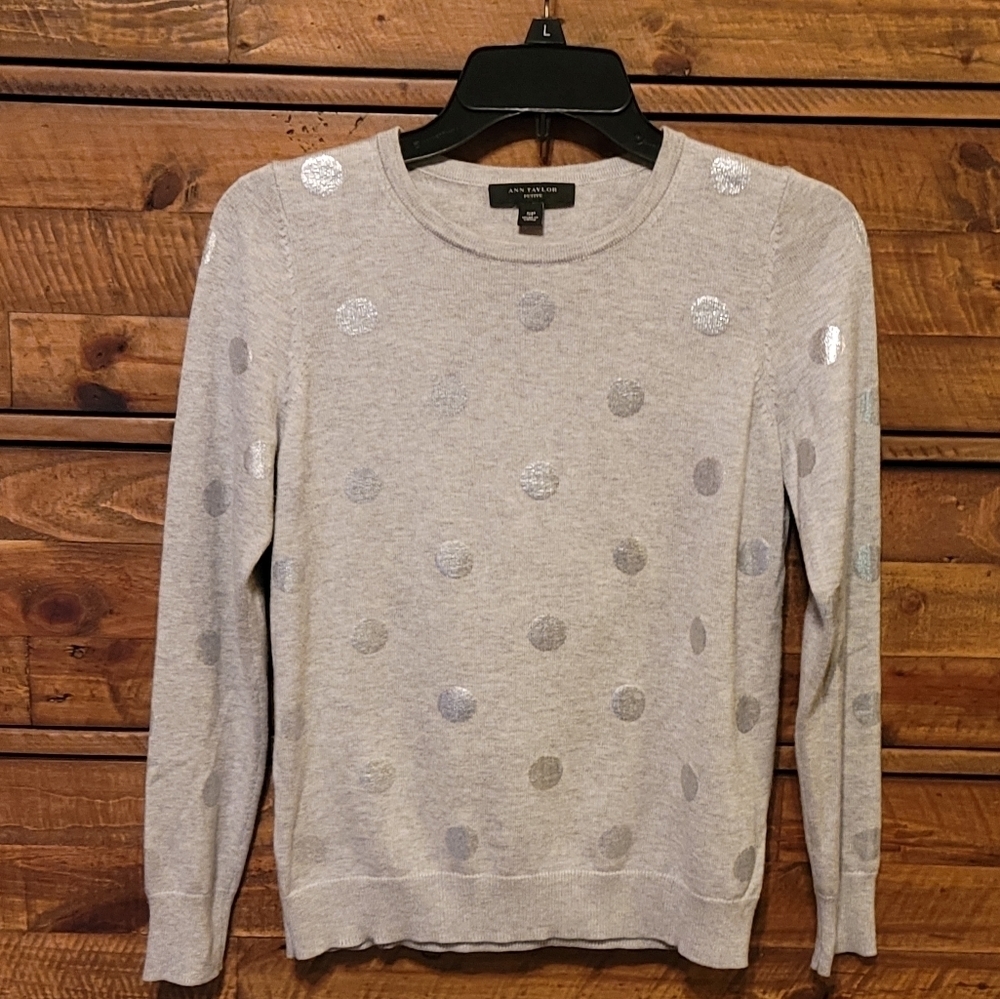 Loft Polka-Dot Sweater